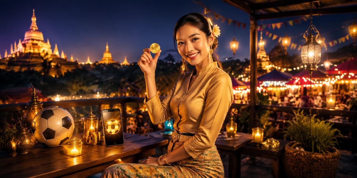 မြန်မာပြည်ပြည်နယ်တွင် ဘောလုံးလောင်းကစားသူတစ်ယောက် လောင်းကစားနေသည့် မြင်ကွင်း
